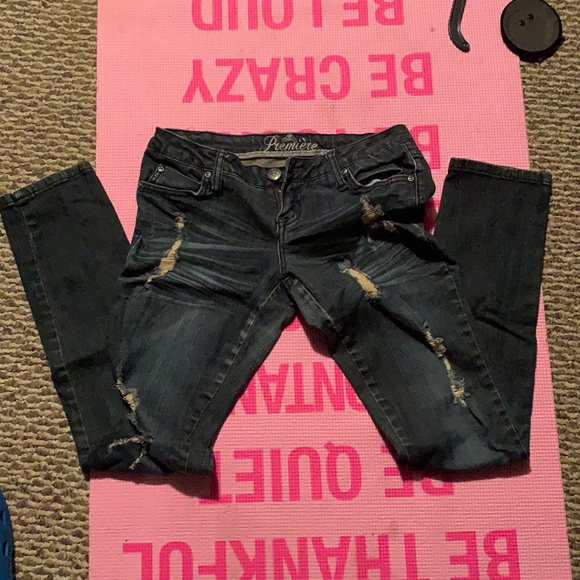 Dark blue jeans - Picture 1 of 2